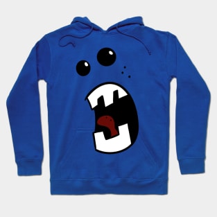 Funny Shouting Face Hoodie